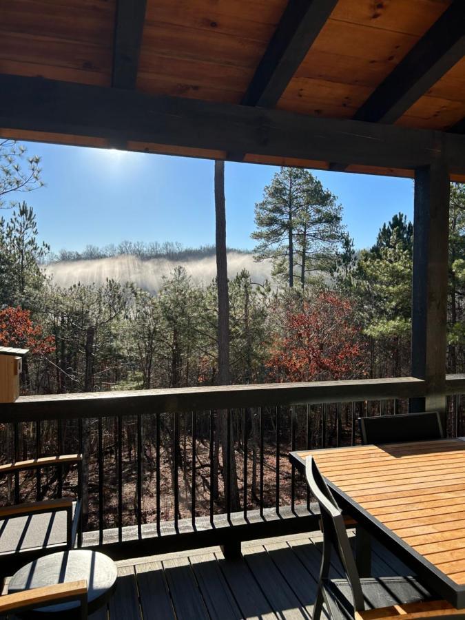 The Llaguna Lodge - New Cabin, Sleeps 10, Fire Pit, Hot Tub, In Blue Ridge , Ga Luaran gambar